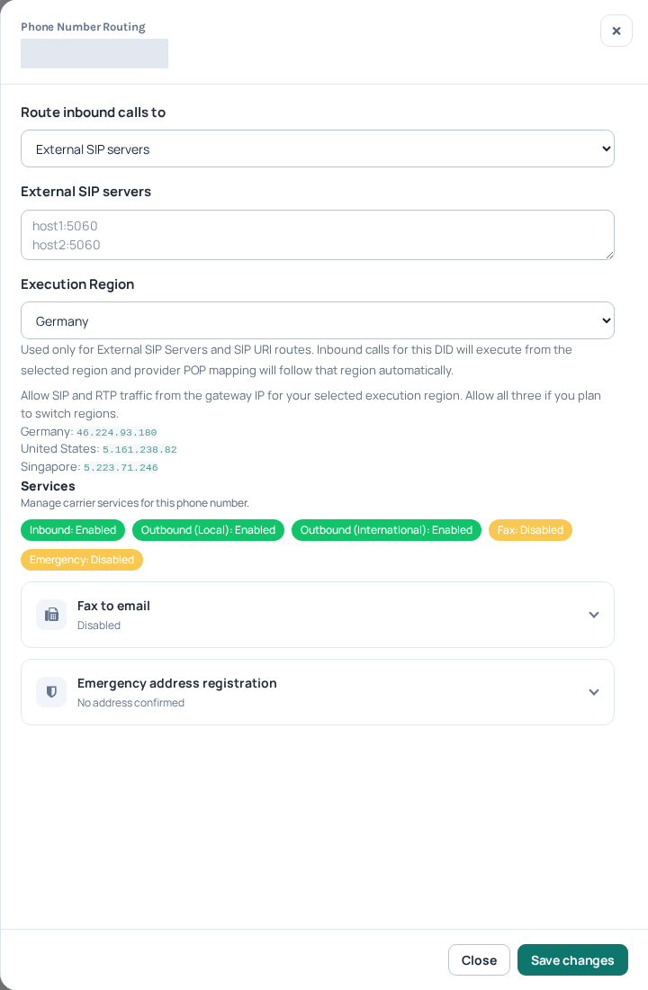 Aktuelles IllyVoIP-Portal – Nummer konfigurieren (private Kontodaten ausgeblendet)