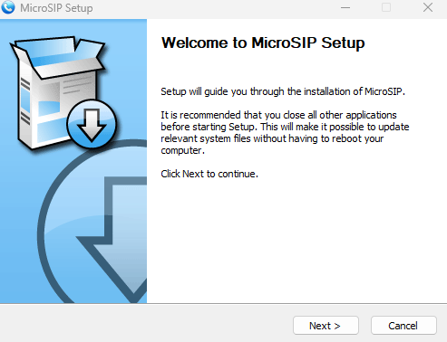 MicroSIP Install